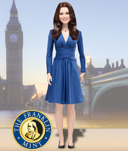Kate Middleton en poupée