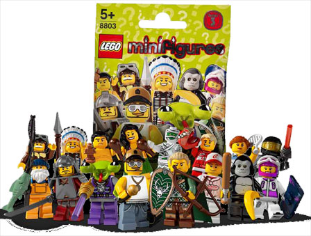 Vague 3 de mini-figures Lego de janvier 2011