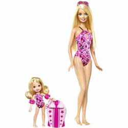 Barbie championne de natation