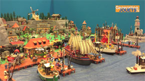 Diorama Playmobil à Kidexpo 2014